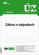 UZZ 12 2017 Zákon o odpadoch - cena, porovnanie