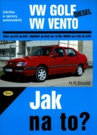 VW Golf diesel od 9/91 do 8/97, Variant od 9/93 do 12/98, Vento od 29/2 do 8/97