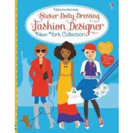 Sticker Dolly Dressing Fashion Designer New York Collection