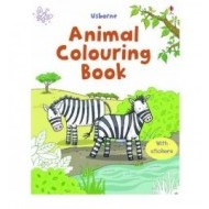 First Colouring Sticker Book Animals - cena, porovnanie