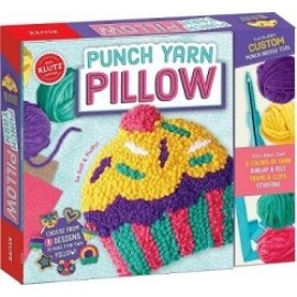 Punch Yarn Pillow Arts and Craft Kit