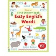 First Sticker Book Easy English Words - cena, porovnanie