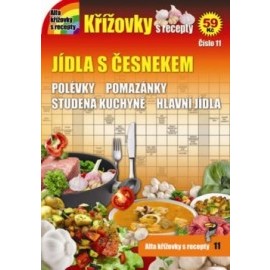 Křížovky s recepty 11 - Jídla s česnekem