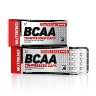Nutrend BCAA Compressed Caps 120tbl - cena, porovnanie