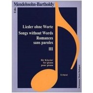 Mendelssohn-Bartholdy, Lieder ohne Worte III - cena, porovnanie