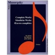 Musorgsky, Sämtliche Werke - cena, porovnanie