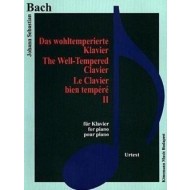 Bach, Das wohltemperierte Klavier II - cena, porovnanie