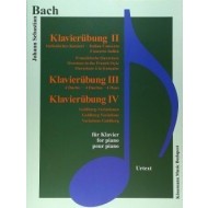 Bach JS Klavierubung II-IV - cena, porovnanie