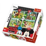 Trefl 4v1 Mickey Mouse v parku - cena, porovnanie