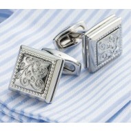 Manžetové gombíky secesný ornament 0784 - cena, porovnanie