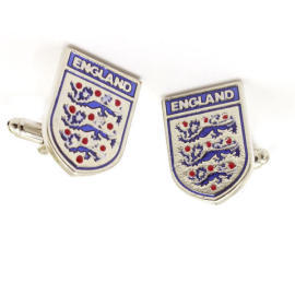 Manžetové gombíky futbalový znak Anglicka 0554