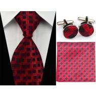 Manžetové knoflíčky s kravatou Moiry A045 - cena, porovnanie