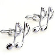 Manžetové gombíky osminové nota 0404 - cena, porovnanie