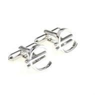 Manžetové gombíky Euro oceľ 0377