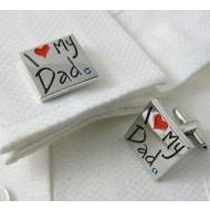 Manžetové gombíky pre otca 0073 - cena, porovnanie