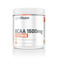 Gymbeam BCAA 1500 + Lysin 300tbl - cena, porovnanie