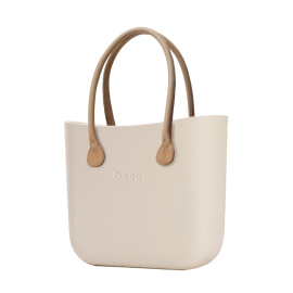 Obag Wavy Texture Ivory s rúčkami