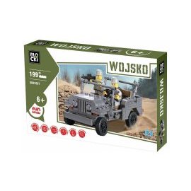 Blocki Americký vojenský jeep Willys MB WW2