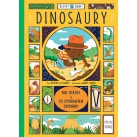 Život na Zemi Dinosaury – 100 otázok a 70 okienok