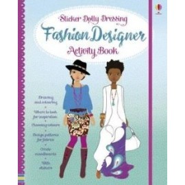 Sticker Dolly Fashion Fashion Designer Activity Book