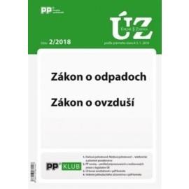 UZZ 2 2018 Zákon o odpadoch, Zákon o ovzduší