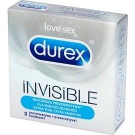 Durex Invisible Extra Sensitive 3ks