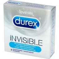 Durex Invisible Extra Sensitive 3ks - cena, porovnanie