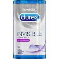 Durex Invisible Extra Thin 10ks - cena, porovnanie
