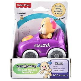 Fisher Price Chytré autíčko fialové