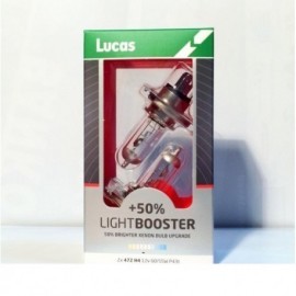 Lucas H4 LightBooster +50 P43T 55W 2ks