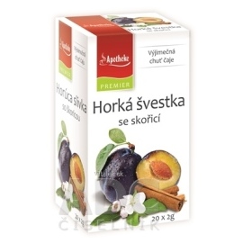 Apotheke Horúca slivka so škoricou 20x2g