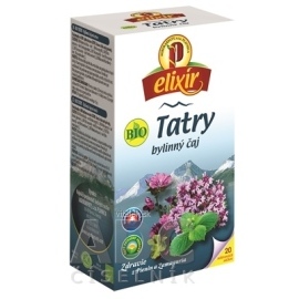 Agrokarpaty Tatry bylinný čaj 20x1.5g