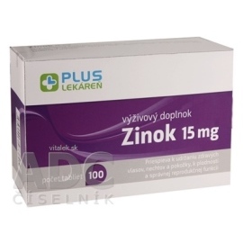 MedPharma Zinok 15mg 100tbl