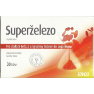 Favea Superželezo Forte 30tbl - cena, porovnanie