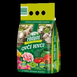 Forestina Hoštické Hnojivo Ovčí hnoj 2.5kg