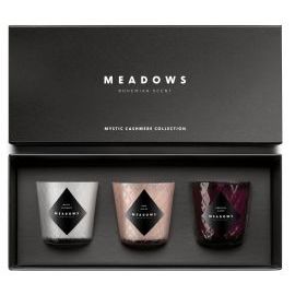 Meadows Darčeková kolekcia sviečok Mystic Cashmere