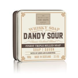 Scottish Fine Soaps Mydlo v plechovej krabičke Dandy Sour Cocktail