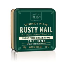 Scottish Fine Soaps Mydlo v plechovej krabičke Rusty Nail Cocktail