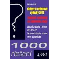 1000 riešení 4 2018 - cena, porovnanie