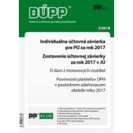 DUPP 2/2018 Individuálna účtovná závierka pre PÚ za rok 2017, Zostavenie účtovnej závierky za rok 20 - cena, porovnanie