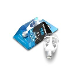 Inesa LED žiarovka GLSO Teplá biela jasný stmievatelná E27 6W