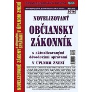 Novelizovaný občiansky zákonník 18 2016 - cena, porovnanie