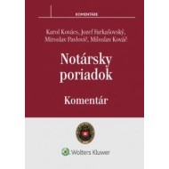 Notársky poriadok - komentár - cena, porovnanie