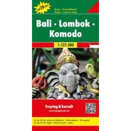 Bali - Lombok - Komodo - 1: 125 000