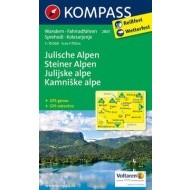 Julische Alpen/Steiner Alpen 2801 - mapa 1:75 000 - cena, porovnanie