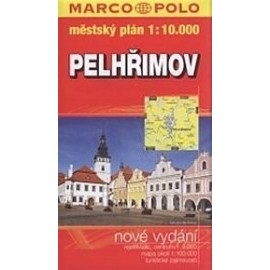 Pelhřimov - městský plán 1:10 000