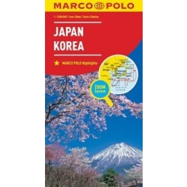 Japonsko, Korea - mapa 1:2 mil.