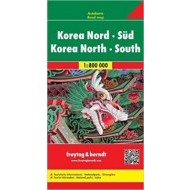 Korea Sever - Juh mapa 1:800T FB 2 vydanie - cena, porovnanie