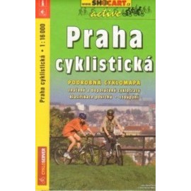 Praha cyklistická mapa 1:16 000