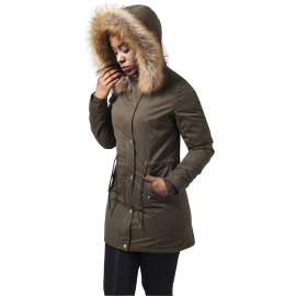 Urban Classics Sherpa Lined Peached Parka